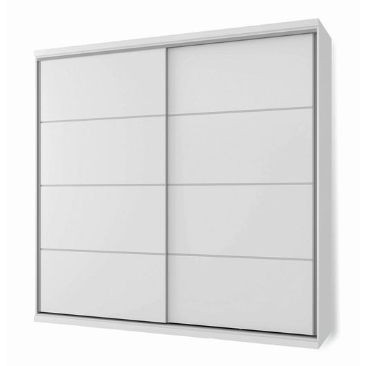 Armário 2 Portas de correr Branco Volga toqueacampainha Aparador Pequeño Salon ~ Armário 2 Portas de correr Branco Volga toqueacampainha