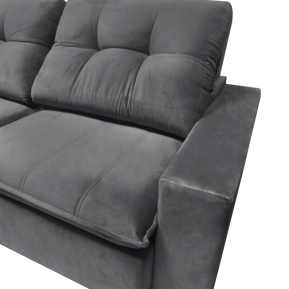 Sofá Santana Retrátil e Reclinável 2,30, Revestimento Ravena9B